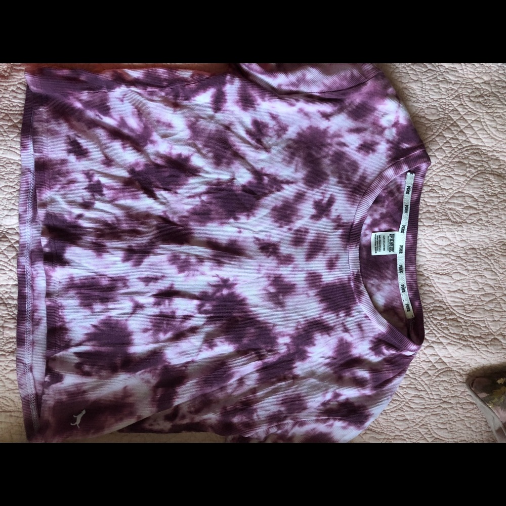 Tie Dye Cropped Tee
